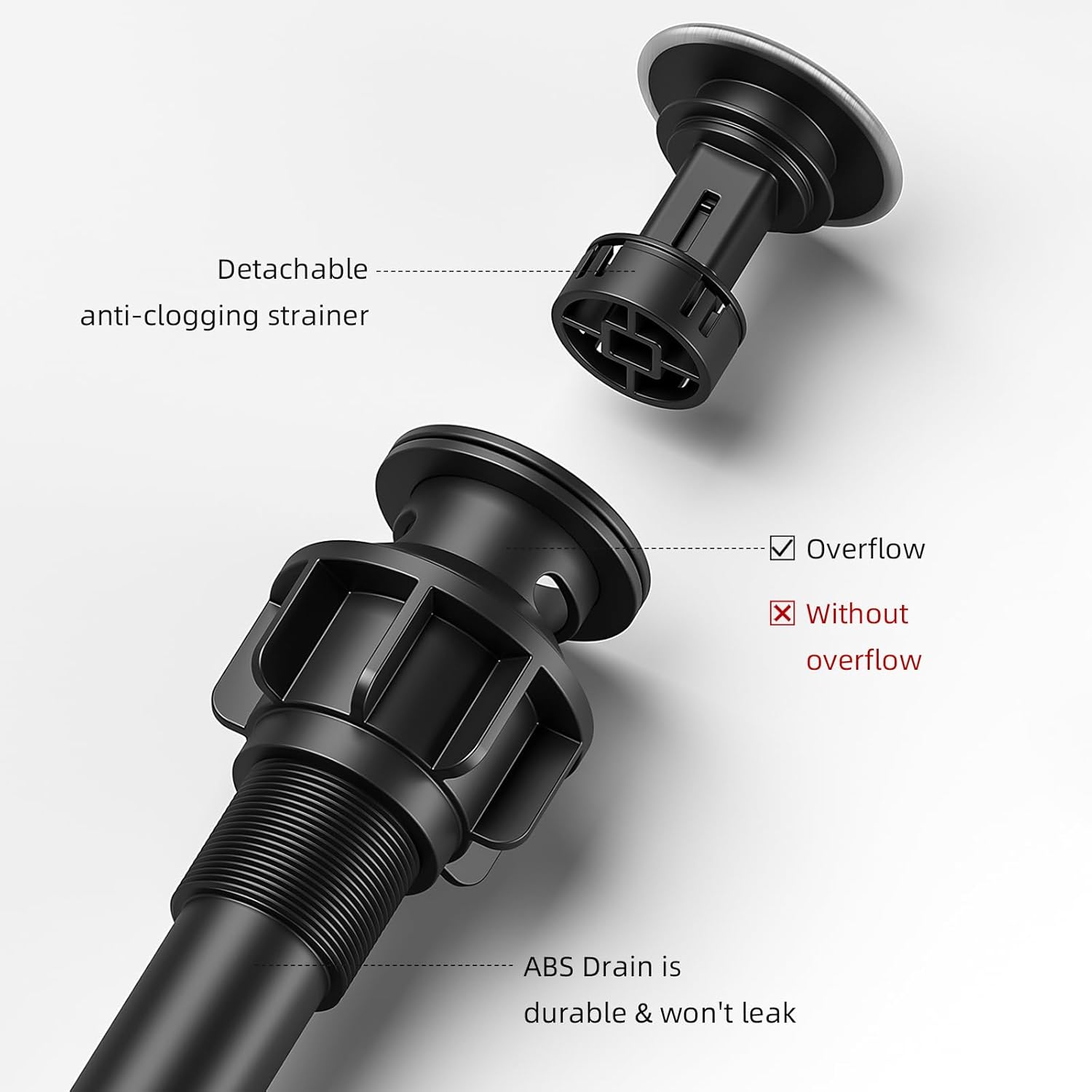 Hurran 4-Inch Centerset Bathroom Faucet
