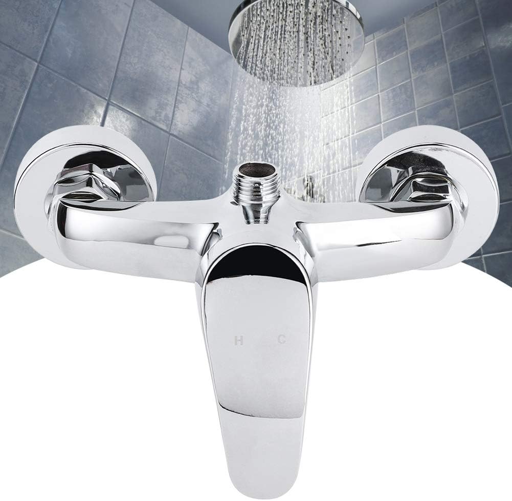 All-copper Ceramic Valve Dual-Function Cold Hot Water Shower Faucet Concealed Shower Switch for Universal Solar Water Heater