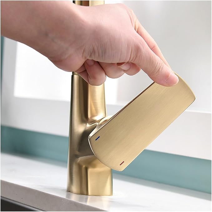 Factory Deck Mounted Chrome Brass Kitchen Mixer Sink Faucets Free Adjustment of Hot Cold Water Kitchen Faucets